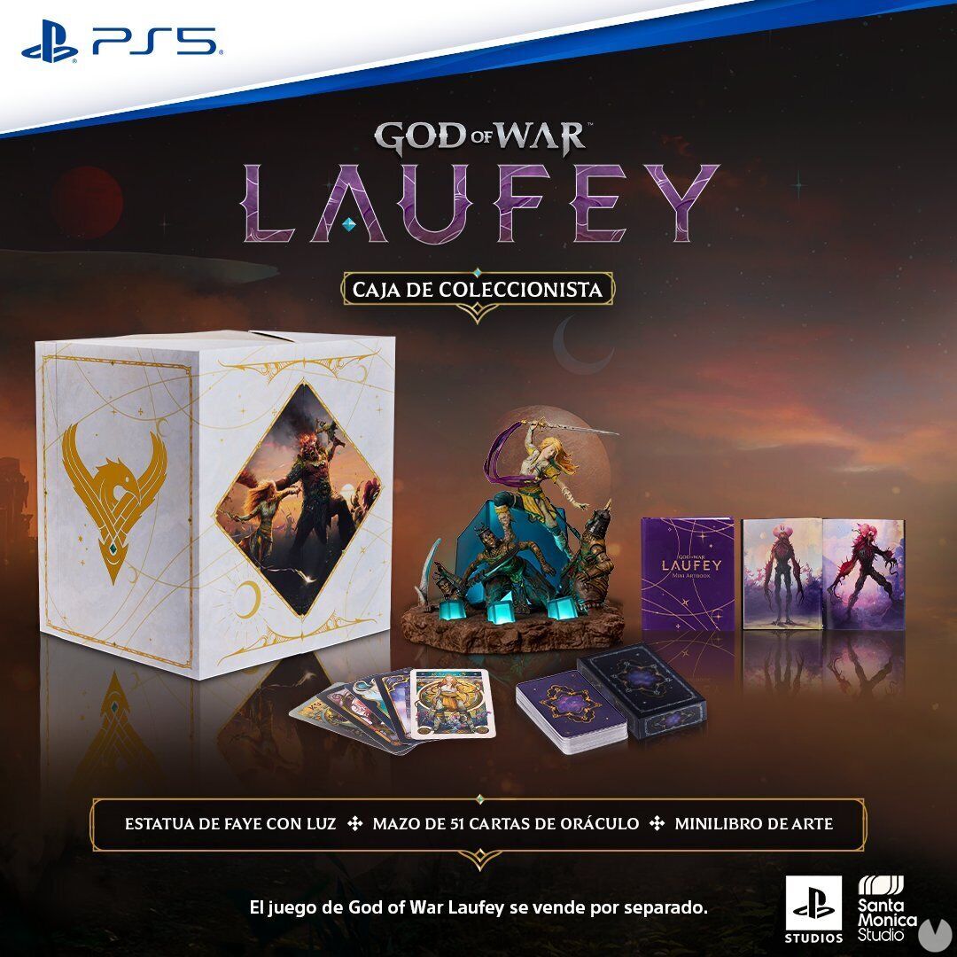 god of war laufey edición de colección
