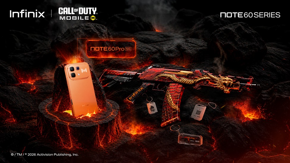 Infinix relanza su NOTE 60 Pro 5G Call of Duty®: Mobile Edition con una caja de regalo exclusiva