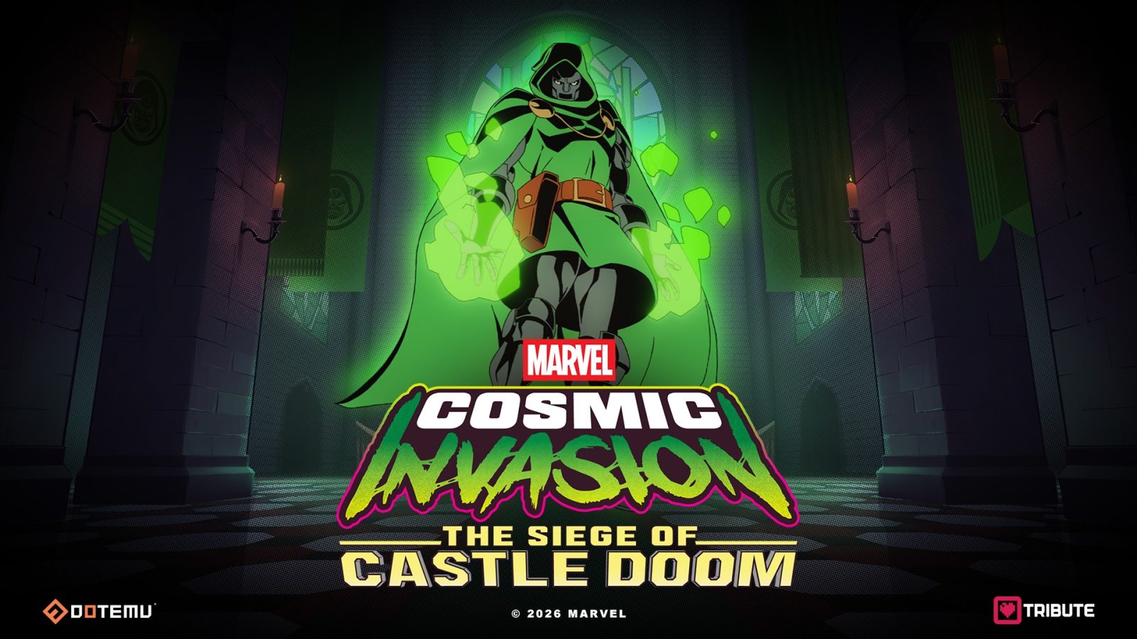 El malvado Doctor Doom desata el caos en Marvel Cosmic Invasion 1