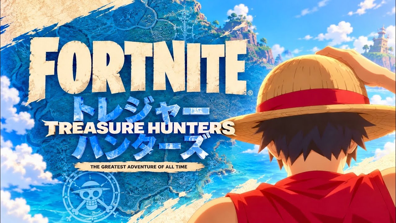 Fortnite estrena su temporada Cazadores de Tesoros con One Piece 1