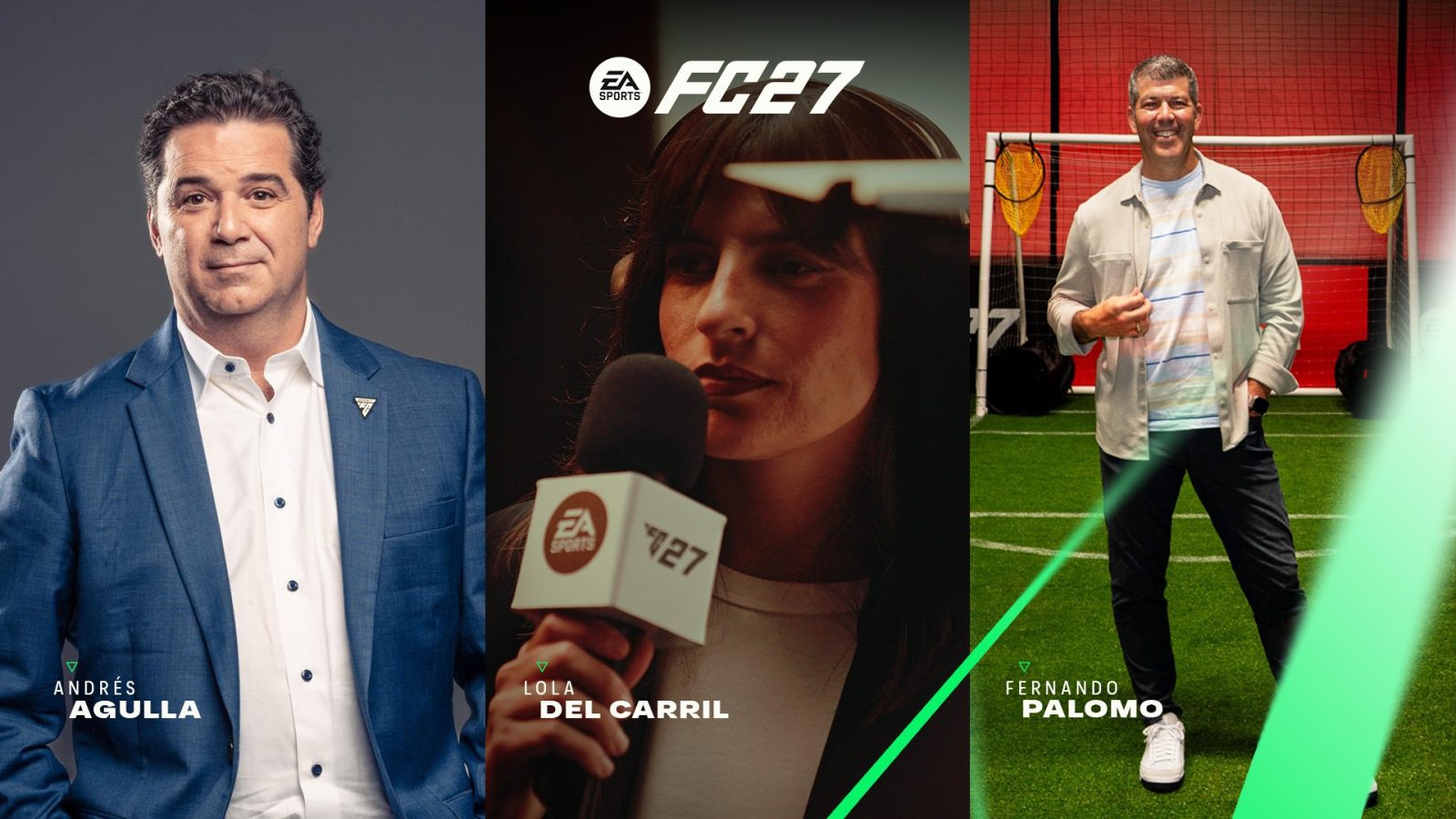 EA Sports FC 27 presenta a su nuevo equipo de narradores para Latinoamérica 1 narradores de ea sports fc 27