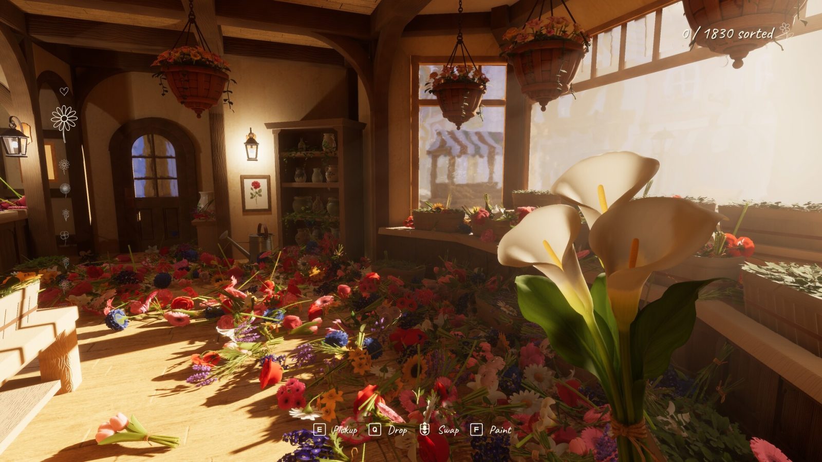Reseña: Tidy Up the Flower Shop, entre flores y canastas (PC) 2 Tidy up the flower shop