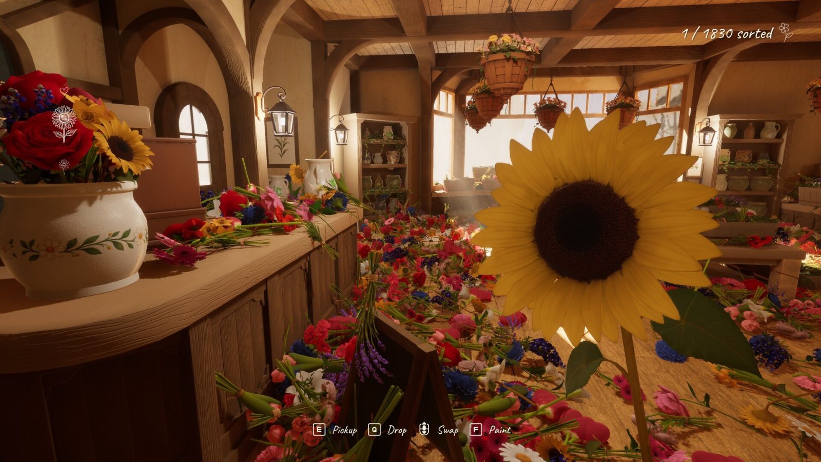 Reseña: Tidy Up the Flower Shop, entre flores y canastas (PC) 1 Tidy up the flower shop
