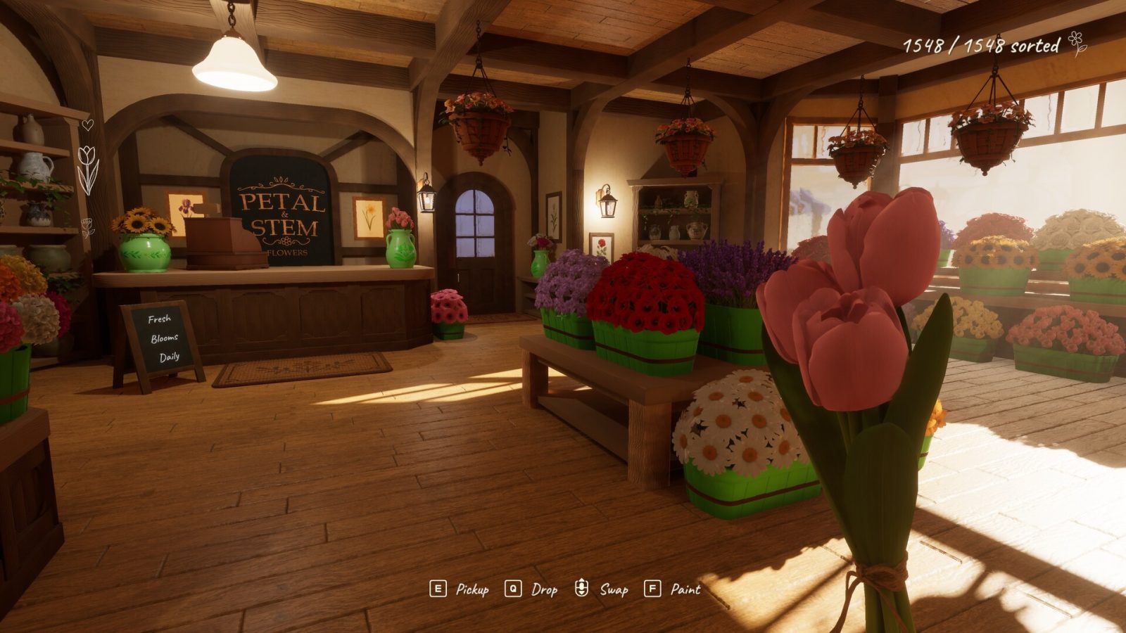 Reseña: Tidy Up the Flower Shop, entre flores y canastas (PC) 3 Tidy up the flower shop
