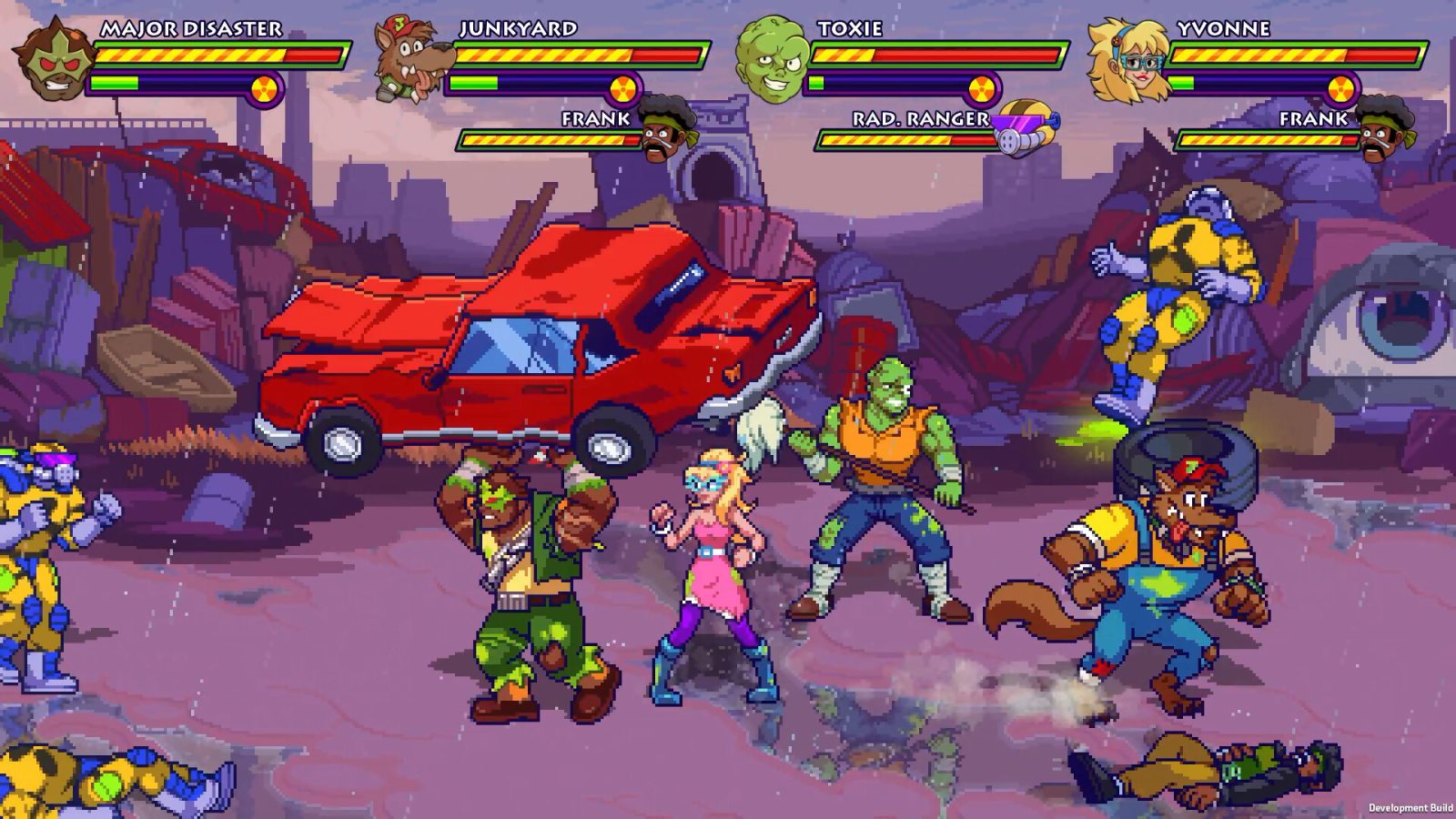 Toxic Crusaders muestra nuevo tráiler de jugabilidad 6 Toxic Crusaders muestra nuevo tráiler de jugabilidad 6